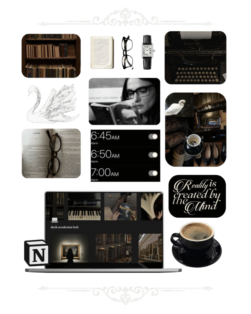 dark academia (feed)